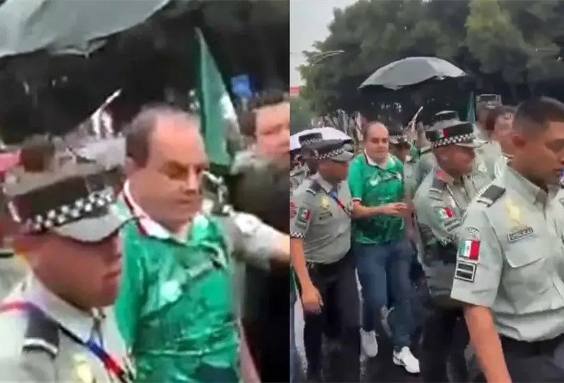 Videos difundidos en redes sociales muestran el momento en que varios asistentes lanzan reclamos e insultos a Cuauht&eacute;moc Blanco