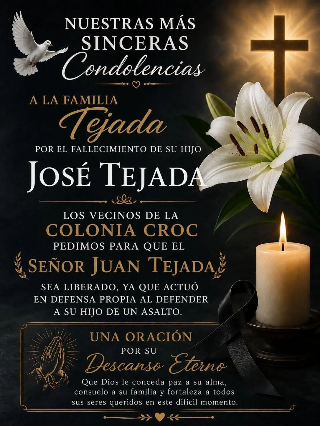 Despiden a José Tejada Especial