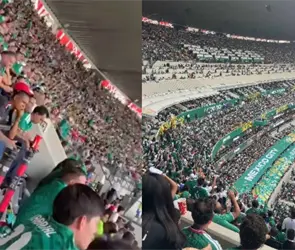 Aficionados corean "&iexcl;Fuera Morena!" en plena inauguraci&oacute;n del Mundial 2026