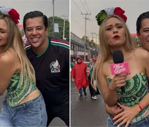 "Crey&oacute; que pod&iacute;a tocarme": reportera denuncia acoso mientras transmit&iacute;a desde el Mundial 2026