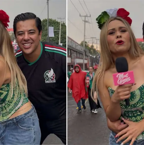 "Crey&oacute; que pod&iacute;a tocarme": reportera denuncia acoso mientras transmit&iacute;a desde el Mundial 2026