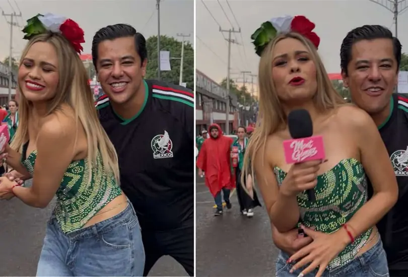 "Creyó que podía tocarme": reportera denuncia acoso mientras transmitía desde el Mundial 2026 "Creyó que podía tocarme": reportera denuncia acoso mientras transmitía desde el Mundial 2026