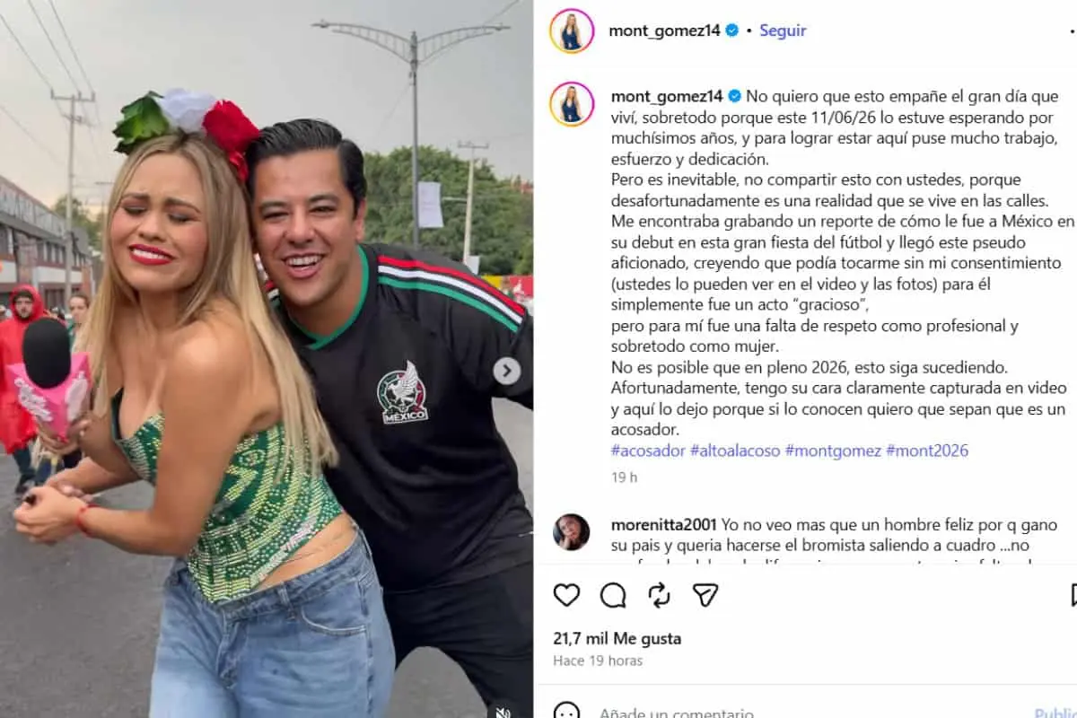 Montserrat Gómez denuncia acoso Especial