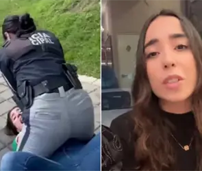 Mujer sometida por polic&iacute;as en Cholula rompe el silencio; nuevos videos contradicen su versi&oacute;n