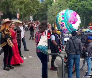 Le llueven abucheos a Clara Brugada durante el Gran Desfile Mundialista en CDMX 
