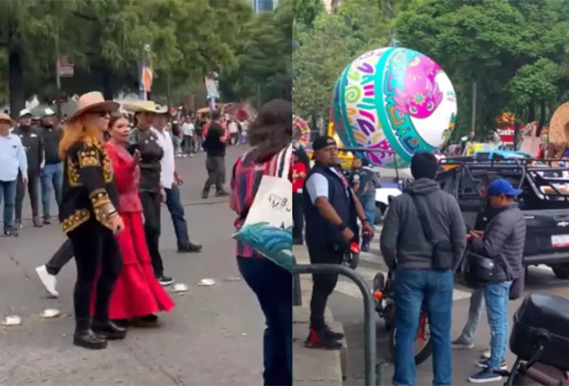 El momento fue captado en video y rápidamente se difundió en redes sociales.