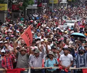 La CNTE no se detiene: pese al desgaste, mantiene la huelga nacional y exige respuesta a sus demandas