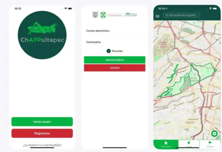 La aplicación permite localizar museos, fuentes, parques, centros culturales, zonas de alimentos, sanitarios y otros servicios. Además, cada sitio incluye fotografías de referencia, información básica y opciones de navegación para llegar al lugar seleccionado. App Store.