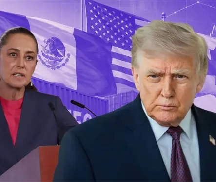 M&eacute;xico entra al pulso con Trump: Sheinbaum busca bajar aranceles sin tocar el T-MEC
