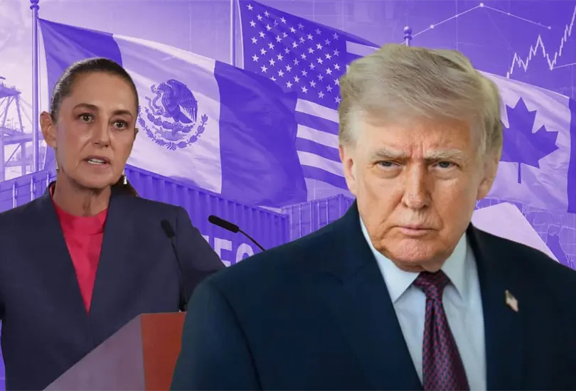 México entra al pulso con Trump: Sheinbaum busca bajar aranceles sin tocar el T-MEC