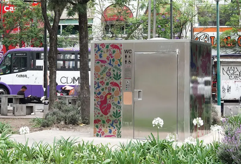 Ajolobaños en CDMX: cobran, autorizan el acceso... pero la puerta no abre Ajolobaños en CDMX: cobran, autorizan el acceso... pero la puerta no abre