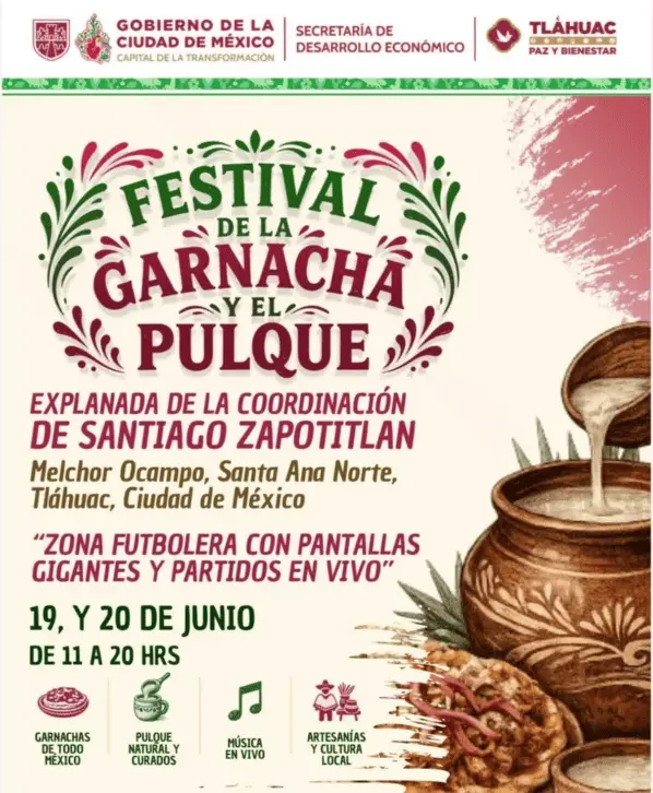 La fiesta gastronómica se realizará los días 19 y 20 de junio de 2026, en un horario de 11:00 a 20:00 horas. RRSS.