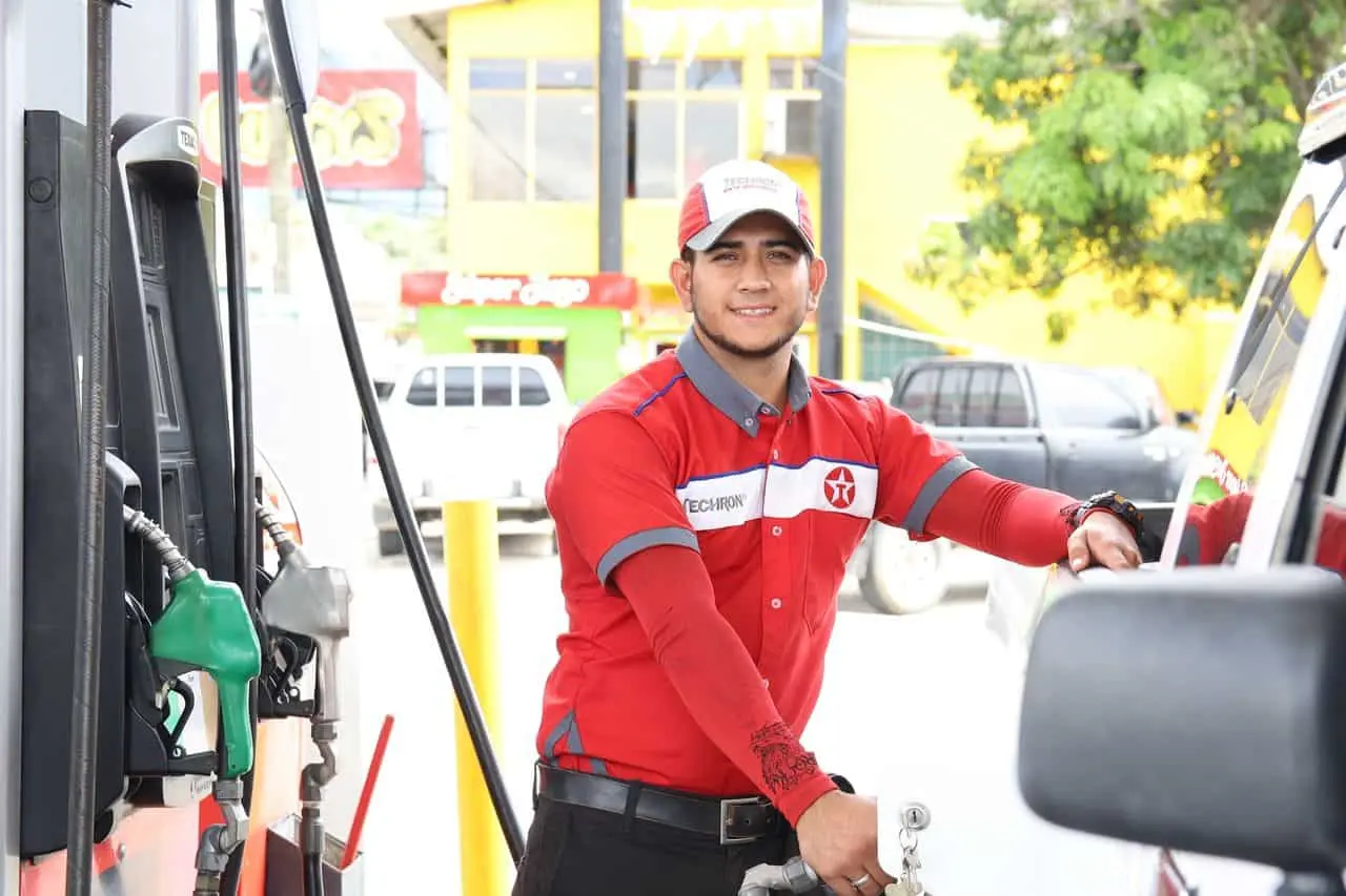 El servicio en las gasolineras<br>