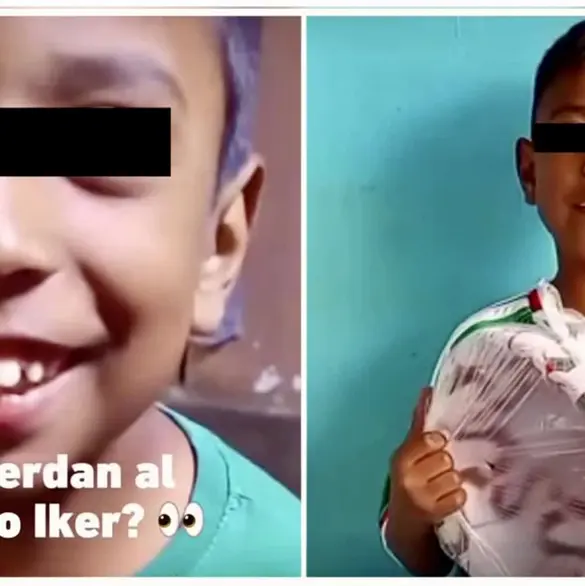 De la creatividad al sueño cumplido: Iker, el niño de la playera hecha con bolsas de Cheetos ya tiene su jersey del Tri | VIDEO De la creatividad al sueño cumplido: Iker, el niño de la playera hecha con bolsas de Cheetos ya tiene su jersey del Tri | VIDEO