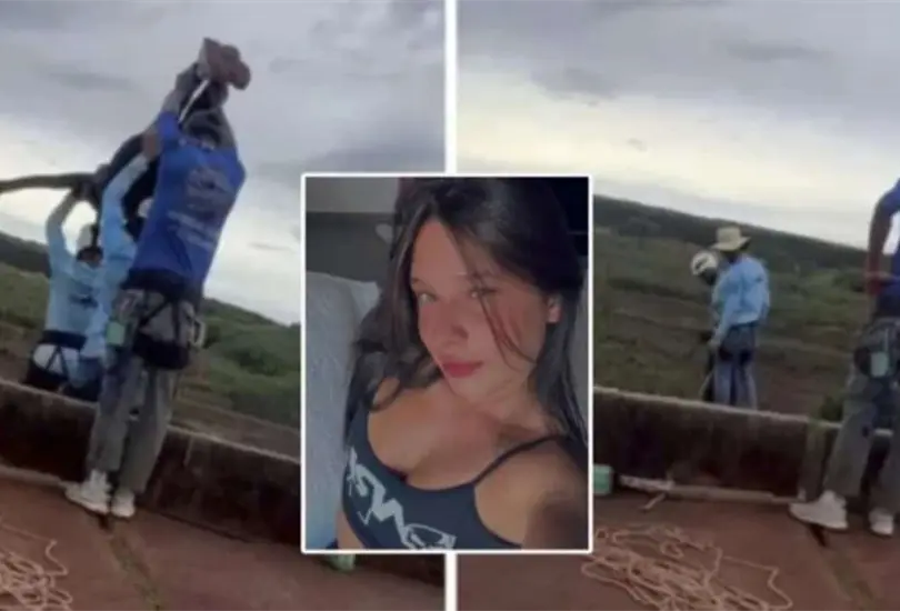 La joven falleció durante una actividad de bungee jumping en Sao Paulo, Brasil. La joven falleció durante una actividad de bungee jumping en Sao Paulo, Brasil.