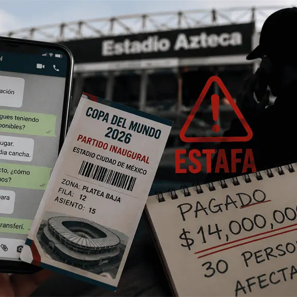 Falso vendedor de boletos del Mundial habr&iacute;a estafado a 30 personas; desapareci&oacute; con m&aacute;s de 14 millones de pesos