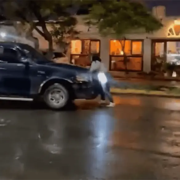 Ubican camioneta con la que conductor embistió a la repartidora en Tehuacán