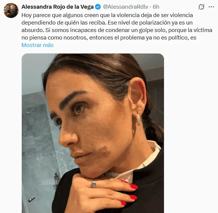 Revelan identidad de hombre detenido tras agresión a equipo de Alessandra Rojo en Zona Rosa. Especial.