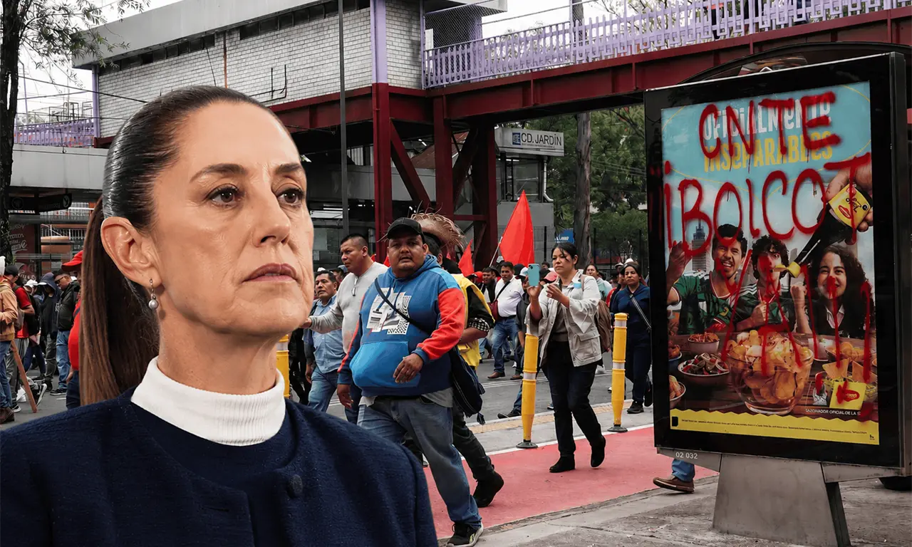  Sheinbaum lanza duro mensaje a la CNTE por protestas durante el Mundial 2026. 
