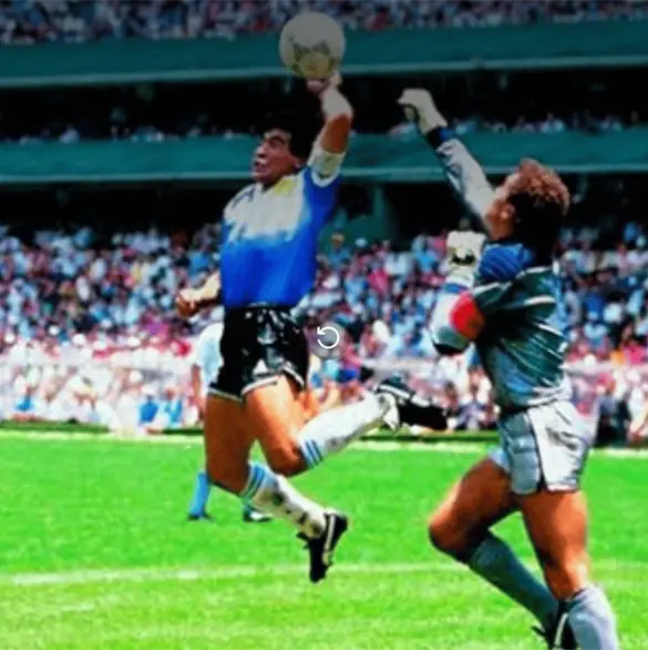 Así fue el icónico momento de “La mano de Dios” de Maradona hace 40 años en el México 86