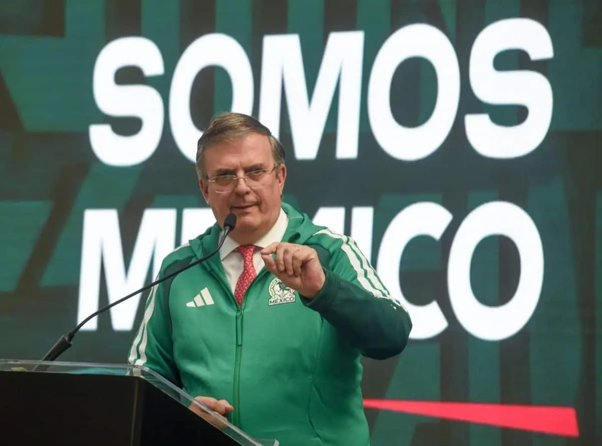 Supuesto video de Marcelo Ebrard en la inauguración del Mundial. Cuartoscuro.