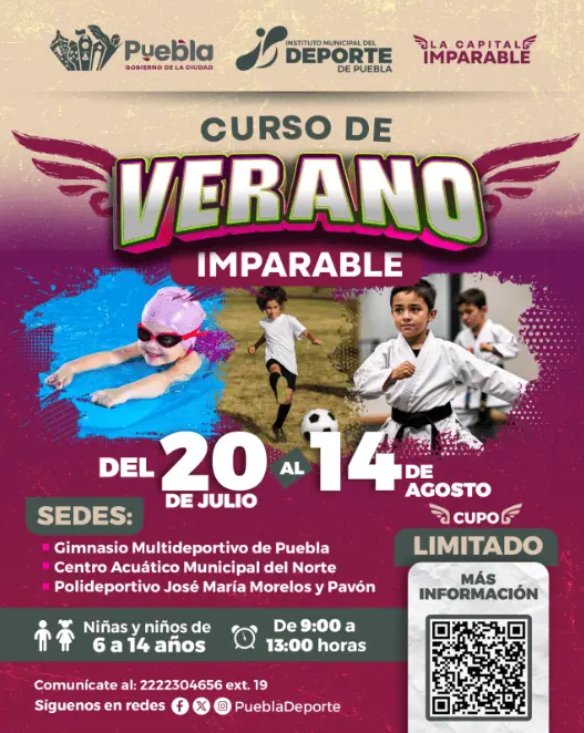 Las actividades se desarrollarán durante casi un mes, coincidiendo con una de las etapas vacacionales más largas del calendario escolar. RRSS.