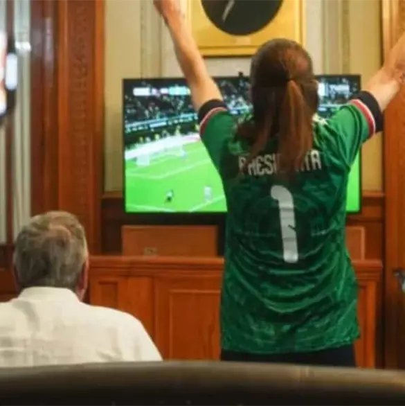 "Su triunfo llena de orgullo a todo M&eacute;xico": Sheinbaum celebra la victoria de la Selecci&oacute;n Mexicana 