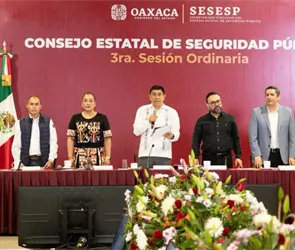 Oaxaca reduce 32% la incidencia delictiva y entra al top 5 de los estados m&aacute;s seguros del pa&iacute;s