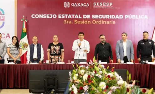 Oaxaca reduce 32% la incidencia delictiva y entra al top 5 de los estados m&aacute;s seguros del pa&iacute;s