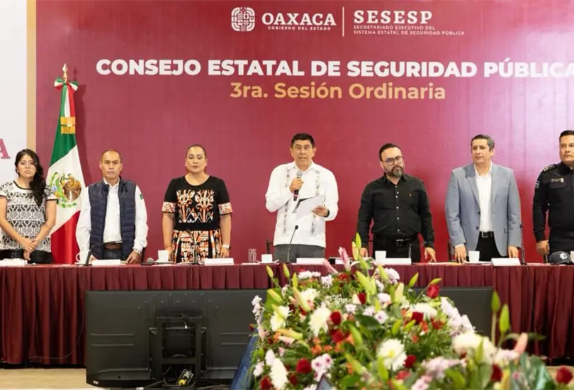 Oaxaca reduce 32% la incidencia delictiva y entra al top 5 de los estados m&aacute;s seguros del pa&iacute;s