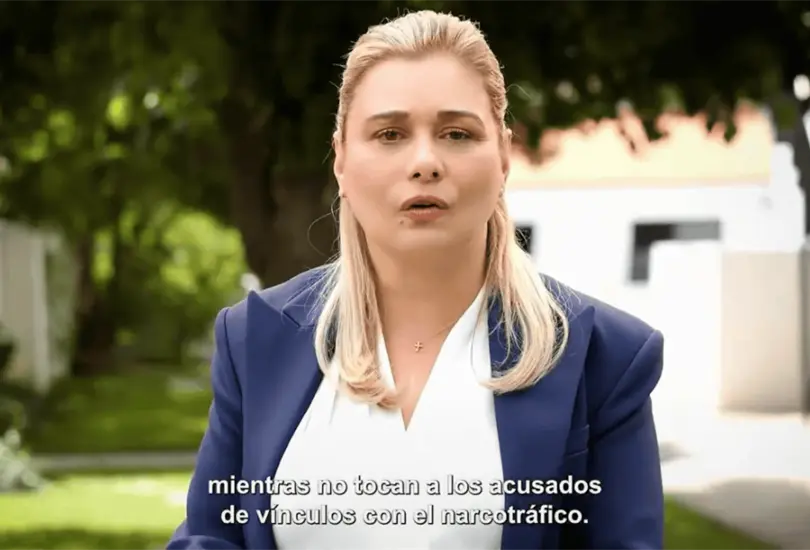 Maru Campos exige entregar a Rubén Rocha Moya: México podría perder el T-MEC por proteger a políticos señalados Maru Campos exige entregar a Rubén Rocha Moya: México podría perder el T-MEC por proteger a políticos señalados