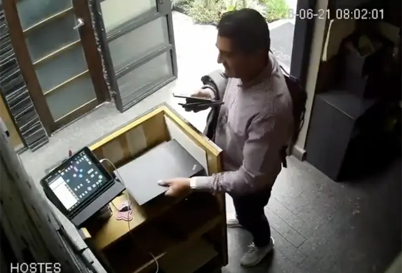 Robo descarado en restaurante de lujo en El Pedregal, CDMX: as&iacute; oper&oacute; el ladr&oacute;n | VIDEO
