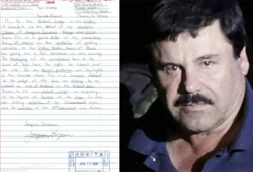 En la nueva misiva el narcotraficante reiter&oacute; su petici&oacute;n de extradici&oacute;n a M&eacute;xico.