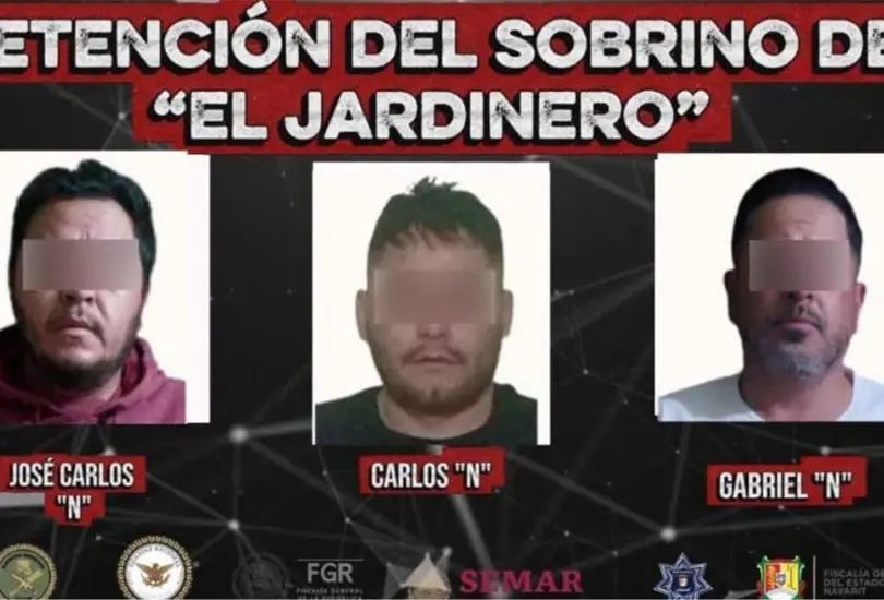 Así fue la caída de Carlos “N”, sobrino de “El Jardinero”, en Nayarit Así fue la caída de Carlos “N”, sobrino de “El Jardinero”, en Nayarit