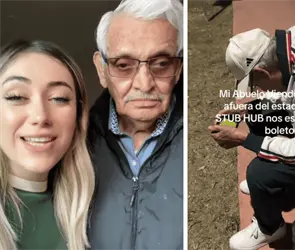 Regalan boletos para el Mundial a abuelito de 90 a&ntilde;os que fue estafado en partido de M&eacute;xico