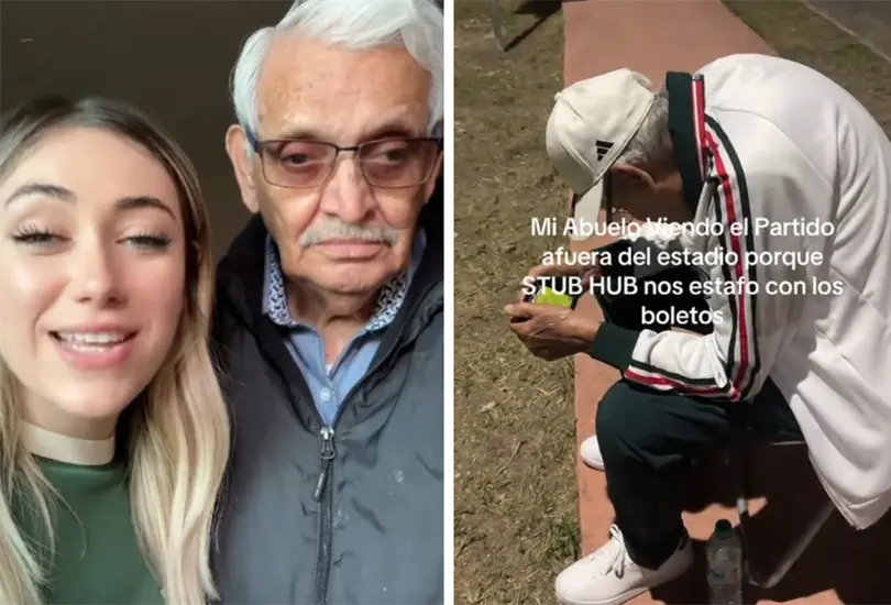 Regalan entradas a abuelito estafado