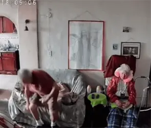 "&iexcl;Amor, no te vayas!": Captan el momento en que una pareja de abuelitos vivi&oacute; el terremoto de Venezuela