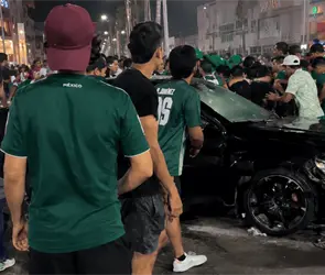 Difunden nuevo video del atropellamiento masivo en Cabo San Lucas tras triunfo de M&eacute;xico