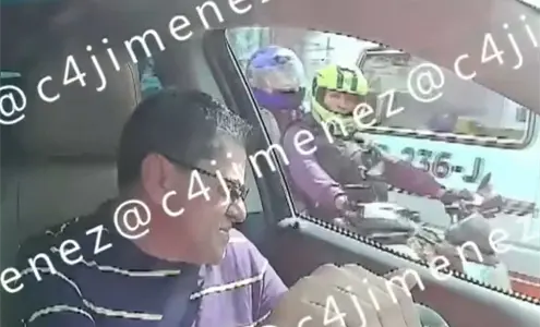 As&iacute; operan los montachoques en la M&eacute;xico-Texcoco; captan en video presunto intento de extorsi&oacute;n