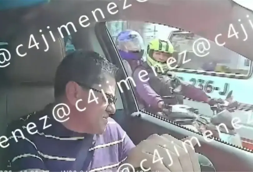 As&iacute; operan los montachoques en la M&eacute;xico-Texcoco; captan en video presunto intento de extorsi&oacute;n