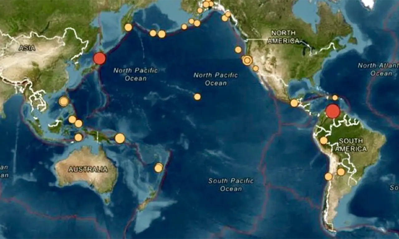  Sismo de magnitud 6.9 en Japón sorprende al norte del país tras terremoto en Venezuela | VIDEOS 