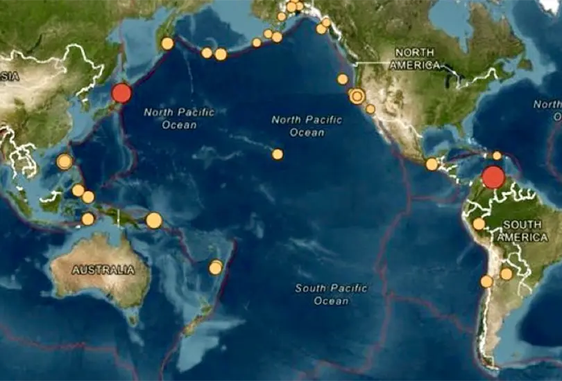 Sismo de magnitud 6.9 en Jap&oacute;n sorprende al norte del pa&iacute;s tras terremoto en Venezuela | VIDEOS