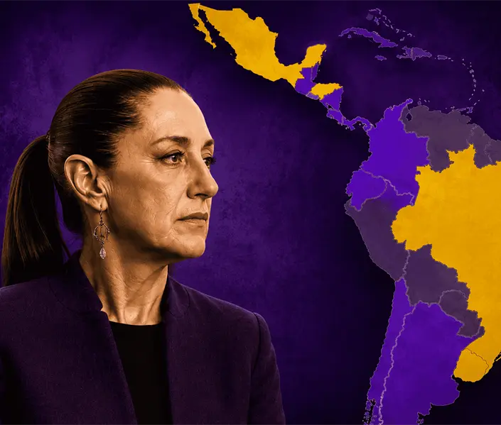 Am&eacute;rica Latina: el mapa del retroceso de la izquierda que preocupa a Sheinbaum