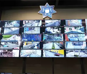 Puebla 360: supervisan instalaci&oacute;n de nuevas c&aacute;maras de videovigilancia en la capital