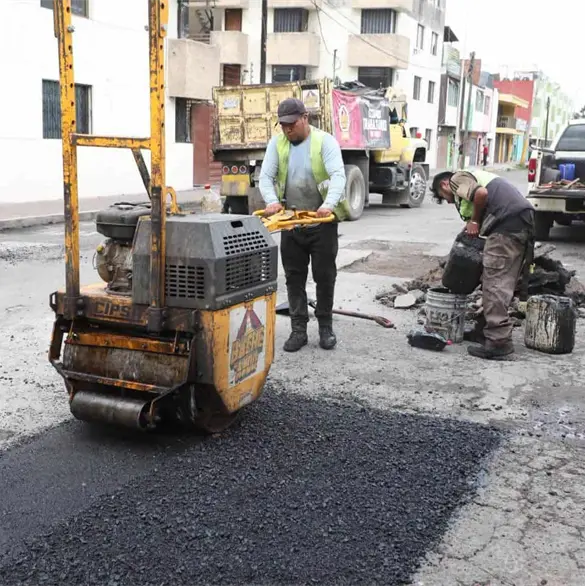 Estas son las calles intervenidas por el Tren Capitalino de Pavimentaci&oacute;n en Puebla