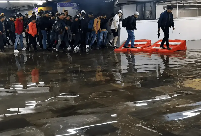 As&iacute; qued&oacute; la CDMX y el Edomex tras las lluvias de este domingo.