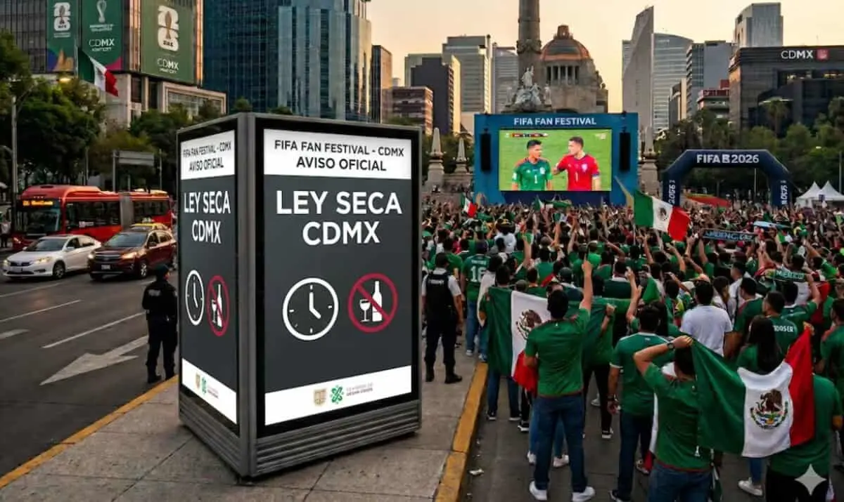  Así quedará la Ley Seca en CDMX para el encuentro entre México vs. Ecuador. 