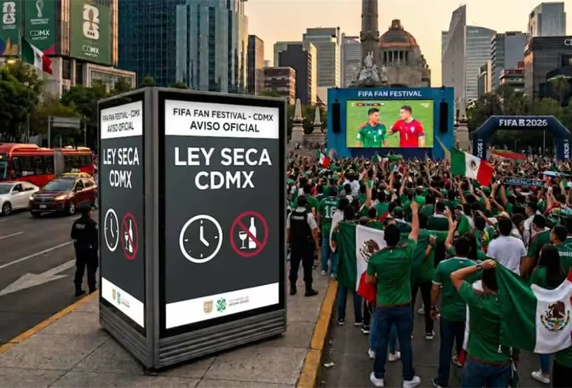As&iacute; quedar&aacute; la Ley Seca en CDMX para el encuentro entre M&eacute;xico vs. Ecuador.