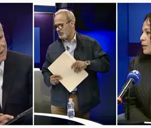 As&iacute; fue el tenso momento en que Israel Vallarta lanz&oacute; billetes a Ciro G&oacute;mez Leyva y se va del programa | VIDEO