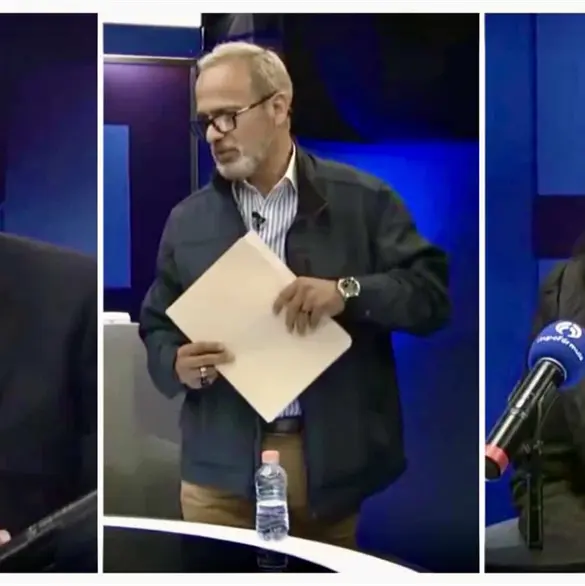 As&iacute; fue el tenso momento en que Israel Vallarta lanz&oacute; billetes a Ciro G&oacute;mez Leyva y se va del programa | VIDEO